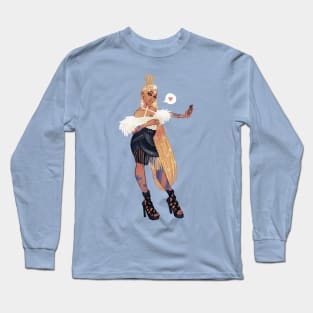 Lou Selfie Long Sleeve T-Shirt